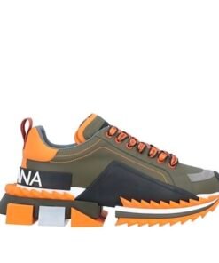 DOLCE & GABBANA MILITARY SUPER KING LOW TOP SNEAKERS
